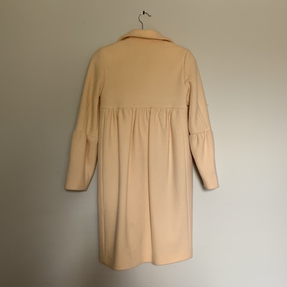 Club Monaco Cream Peacoat - Picture 2 of 3